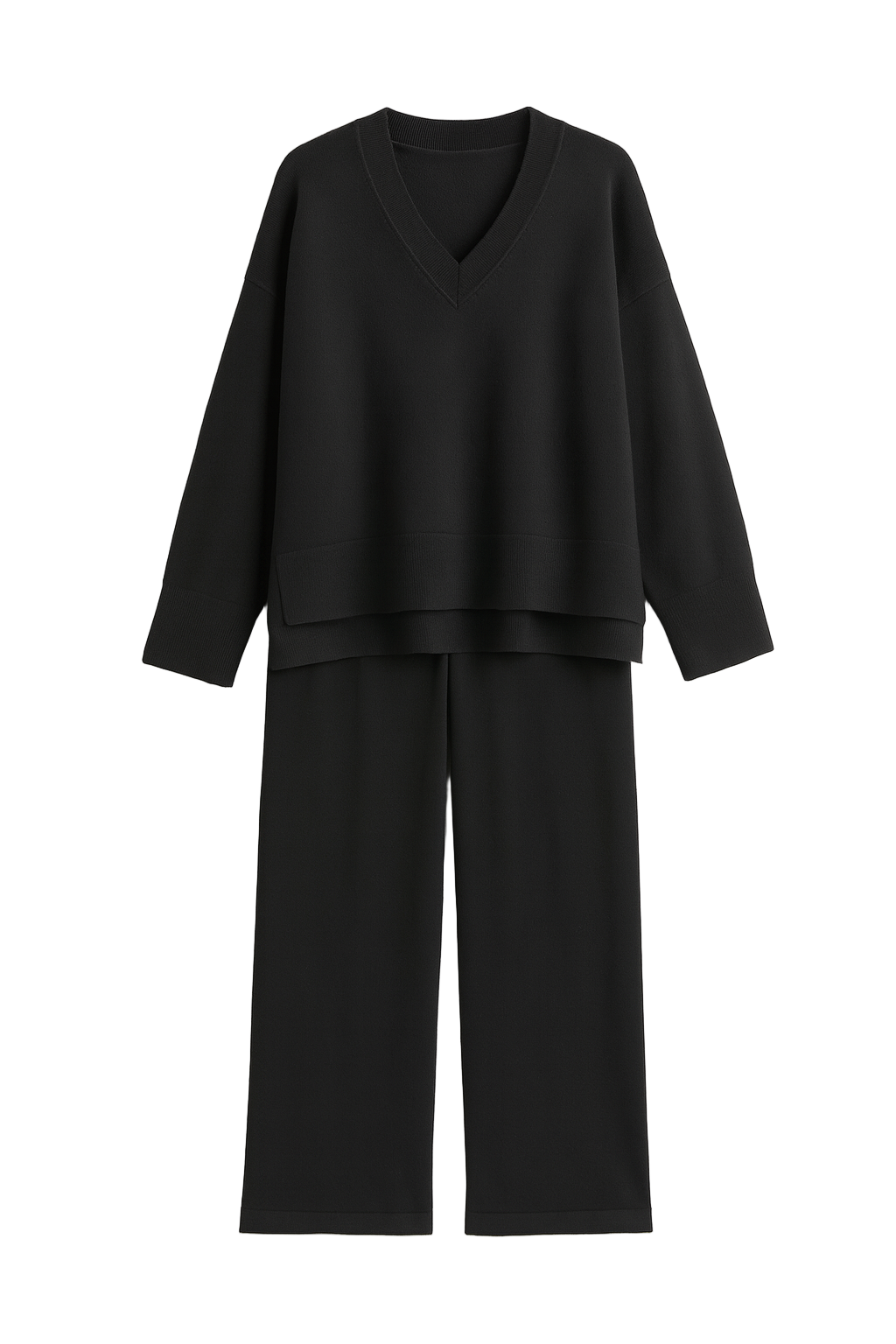 Chantal Ensemble 2 Pièces Pull  Pantalon Survêtement Casual Chaud