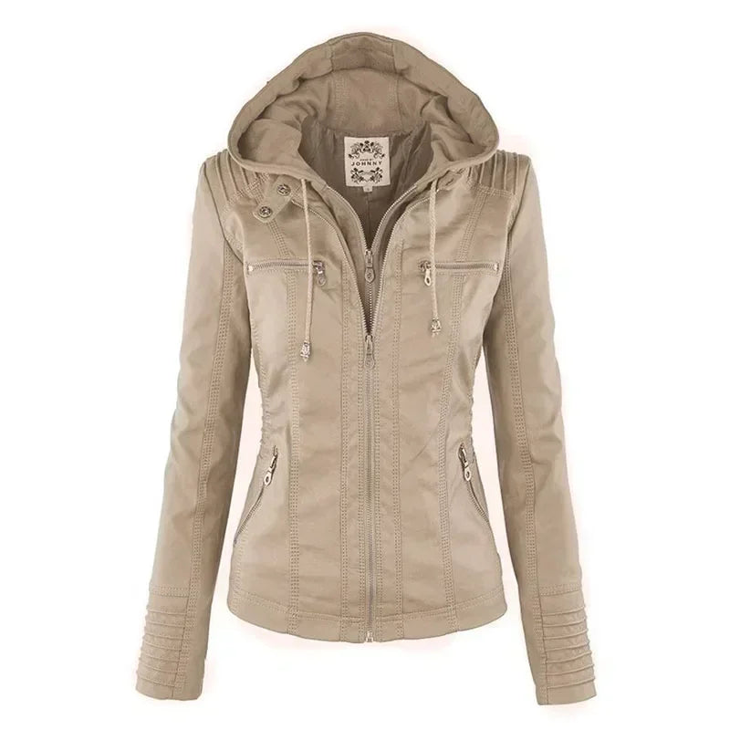 Charlotte Veste Cuir Synthétique