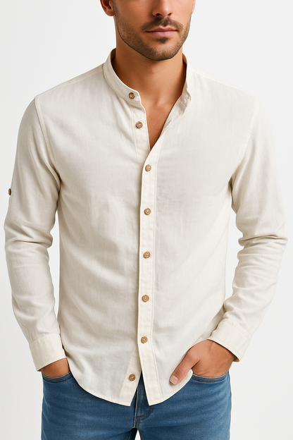 Aurélien Chemise Lin Manches