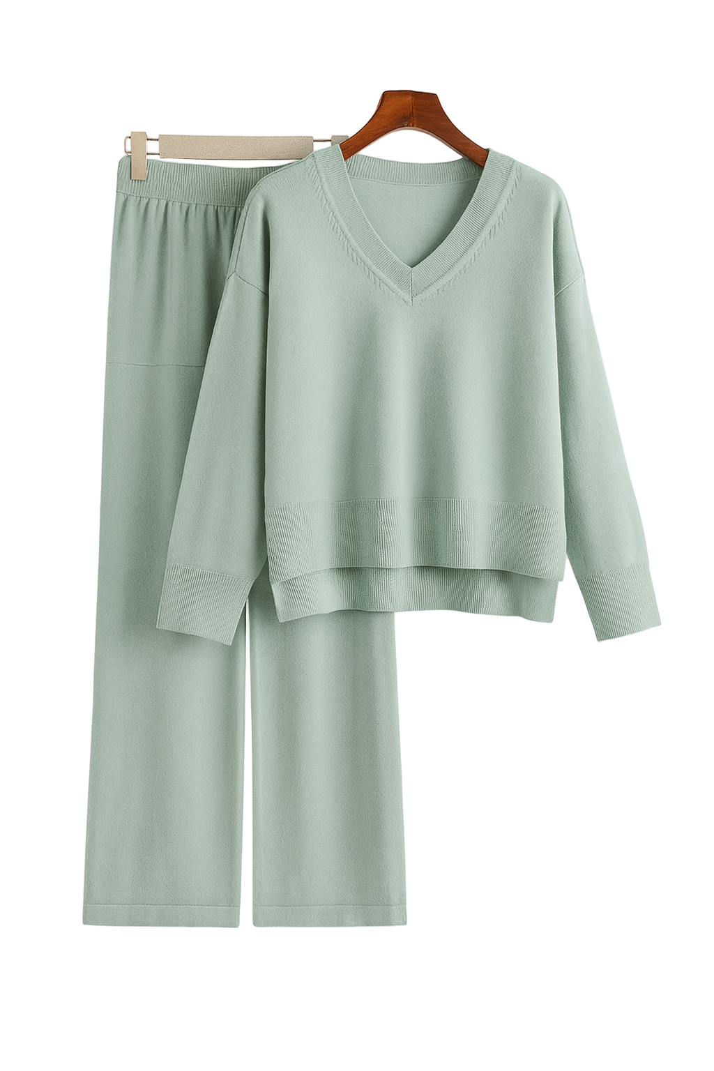 Chantal Ensemble 2 Pièces Pull  Pantalon Survêtement Casual Chaud