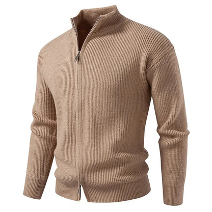 Didier Cardigan Tricoté Zippé