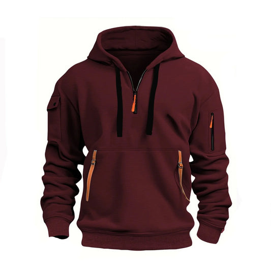 Mathéo Hoodie Zippé