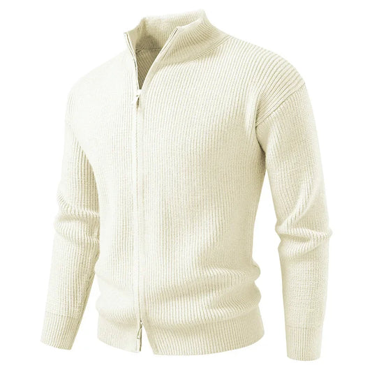 Didier Cardigan Tricoté Zippé