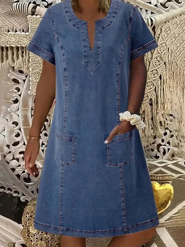 Amandine Robe Denim
