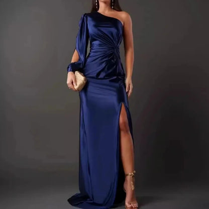 Cécile Robe de Soirée Satin