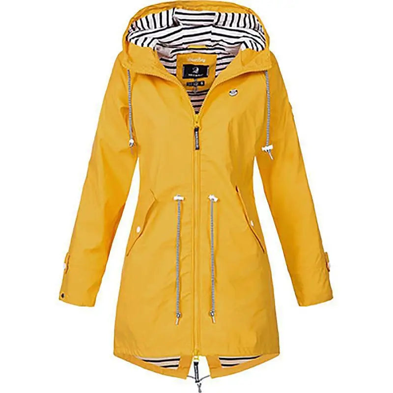 Éléonore Imperméable à Capuche Veste Légère