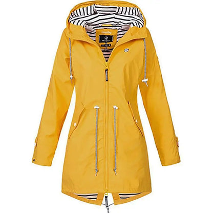 Éléonore Imperméable à Capuche Veste Légère