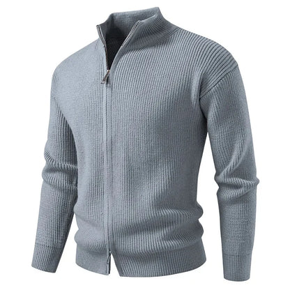 Didier Cardigan Tricoté Zippé