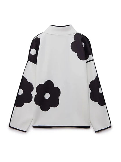 Colette Manteau Élégant à Col Coréen