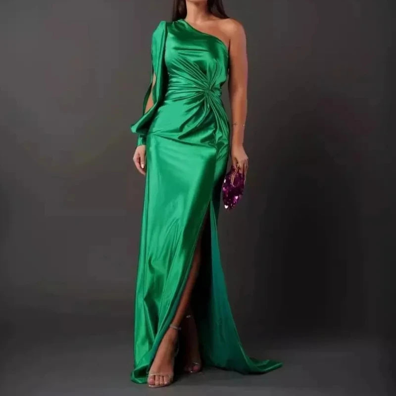 Cécile Robe de Soirée Satin