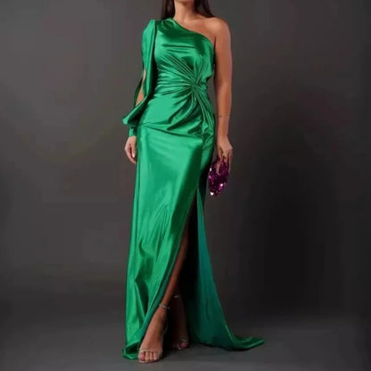 Cécile Robe de Soirée Satin