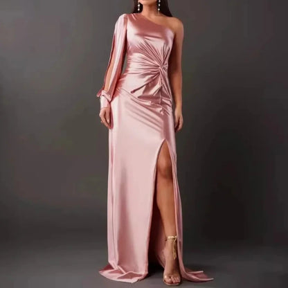 Cécile Robe de Soirée Satin