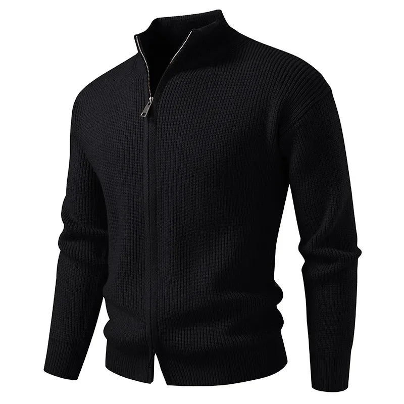 Didier Cardigan Tricoté Zippé