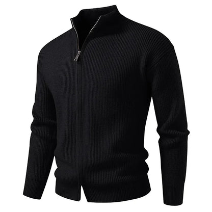 Didier Cardigan Tricoté Zippé