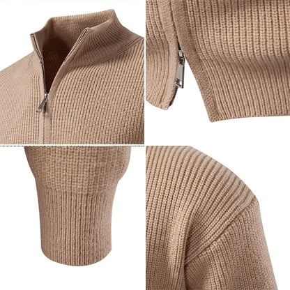 Didier Cardigan Tricoté Zippé