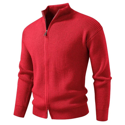 Didier Cardigan Tricoté Zippé